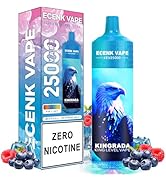 Amazon | ECENK VAPE 電子タバコ 使い捨て vape 30000回吸引可能